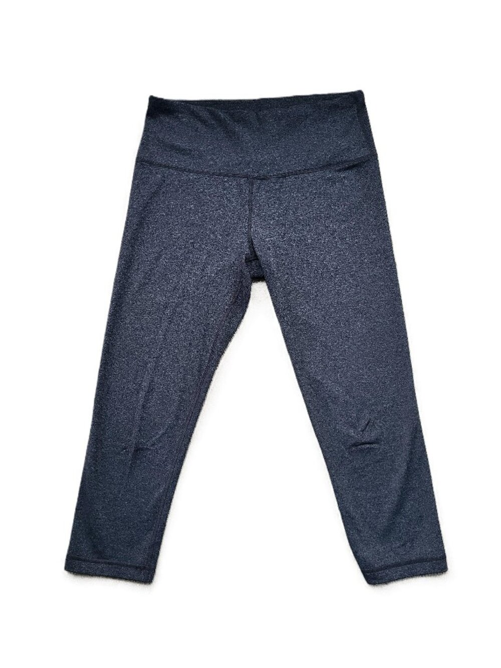 90 Degree by Reflex High Waist Cropped Leggings Gray Women’s Large
